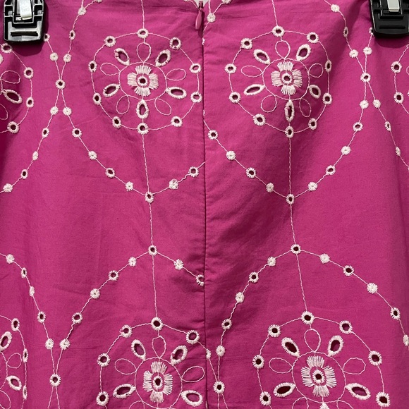 BRAND NEW ZARA EMBROIDERED EYELET SKIRT - Picture 10 of 13